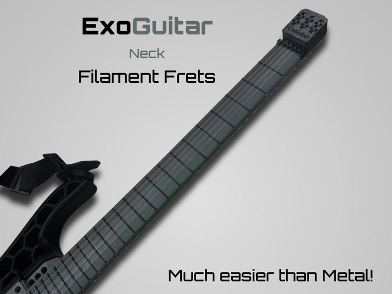 ExoGuitar - Neck - Filament Frets