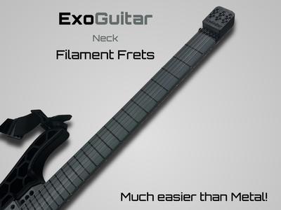 ExoGuitar - Neck - Filament Frets