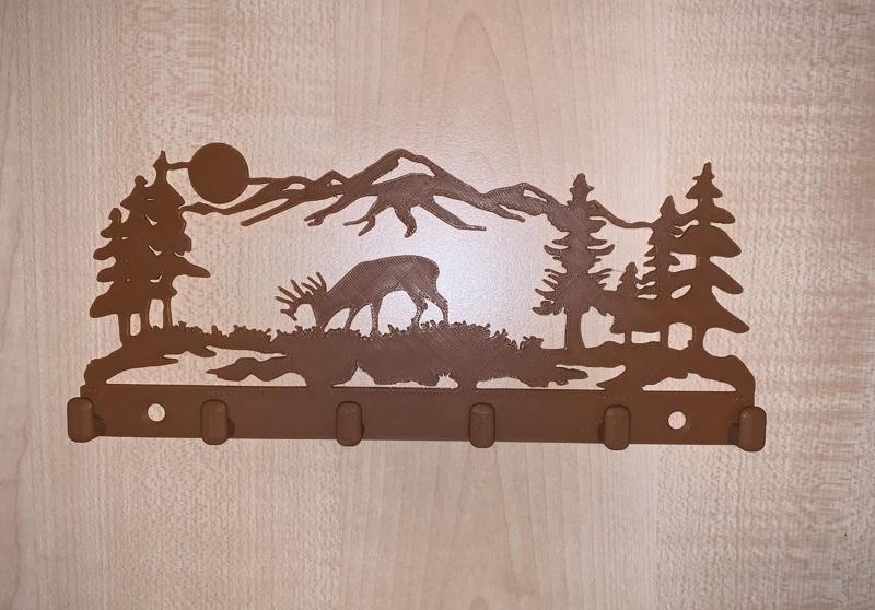 Schlüsselbrett Hirsch Deer Key Holder
