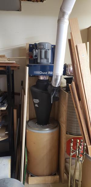 Dust collector Adapter for Dust Right wye to Super Dust Deputy outlet