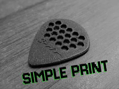 HexPick Guitar pick