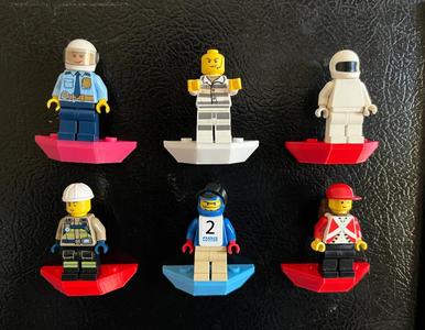 Magnetic Brick Legos Shelf