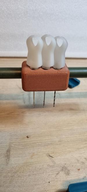 support aiguille bouillette port rod pod peche carpe