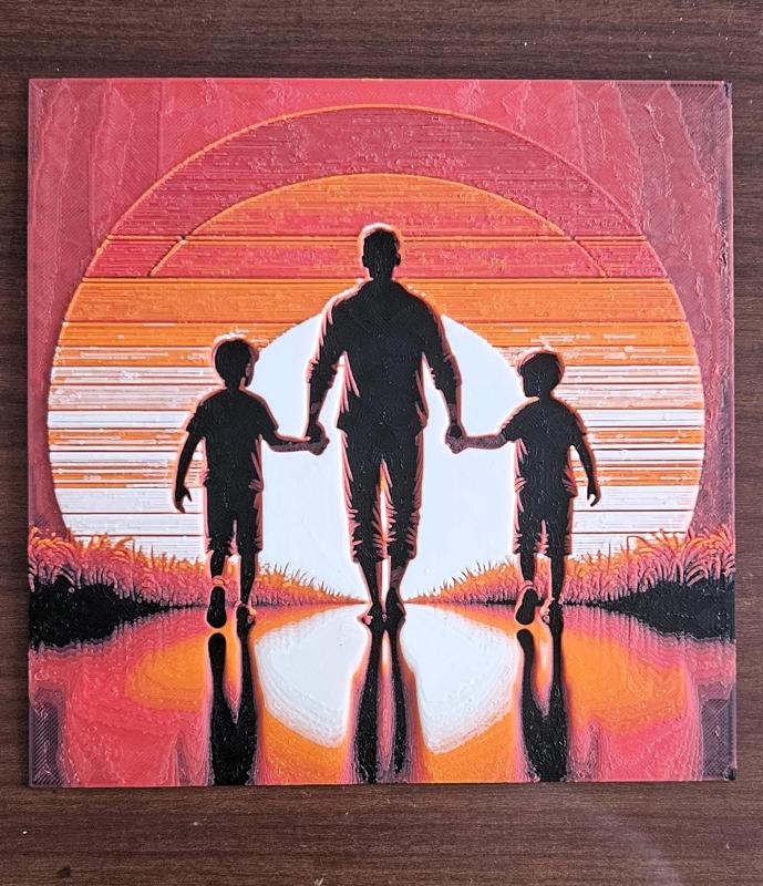 Bonds at sunset _ HueForge