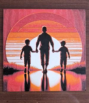 Bonds at sunset _ HueForge
