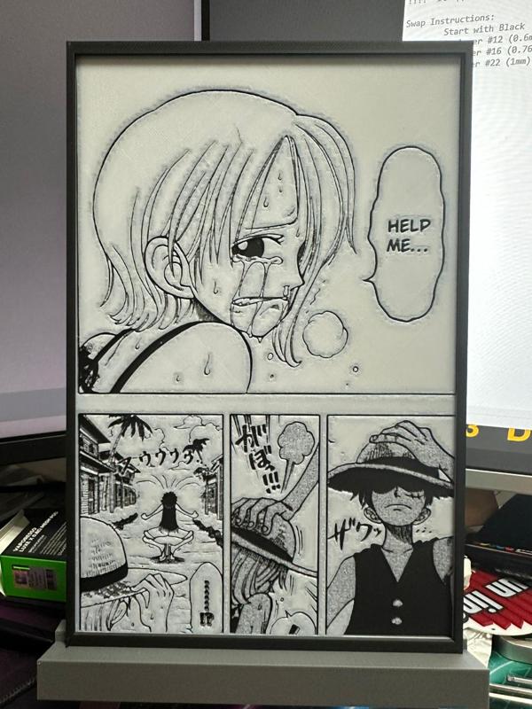 One Piece - Nami - Hueforge 