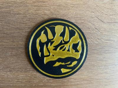 Blue Ranger Coaster / Drink  / Power Rangers