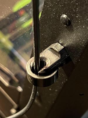 Magnet cable holder (/guide)
