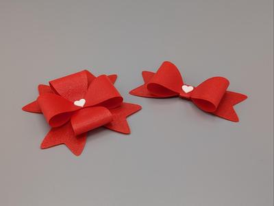 Simple Foldable Gift Ribbon for Valentines Day