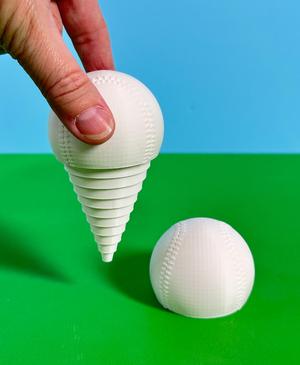 Baseball Layered Fidget