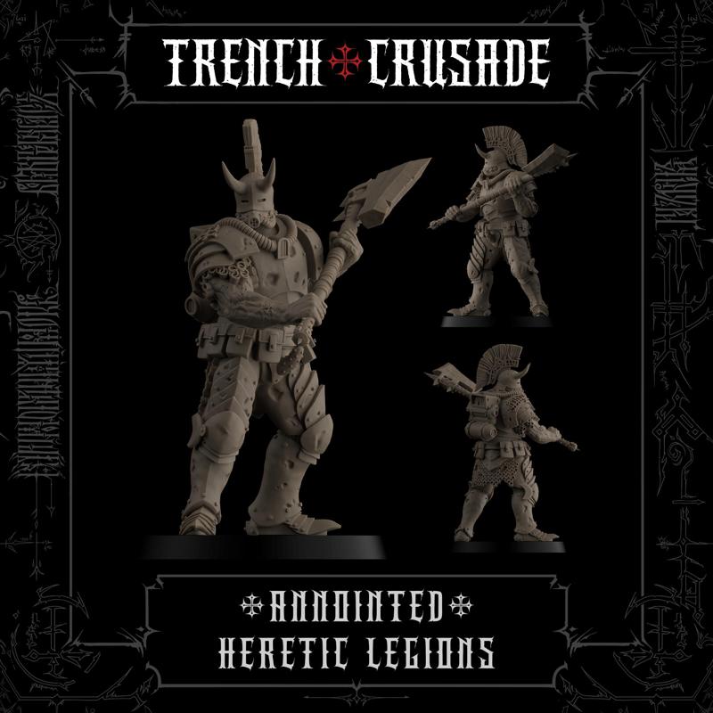 Trench Crusade - Annointed (axe) - Heretic Legion