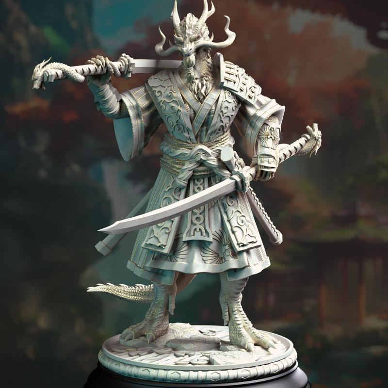 Dragonborn Samurai - Ryuma