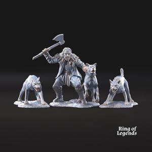 Dog Trainer with dogs | Fellmount Reavers | Ring Of Legends