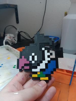 Pokemon Chatot Pixel art