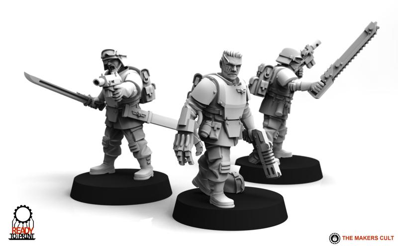Universal Guard - Infantry Sergeant Builder