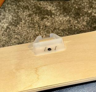 Dresser Drawer Guide Clip for Rail, Bassett Furniture 
