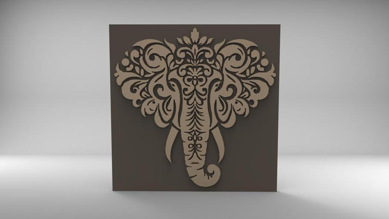 Elegance of an Elephant's Profile.fbx