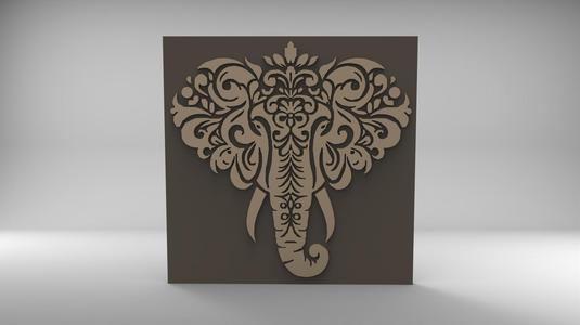 Elegance of an Elephant's Profile.fbx