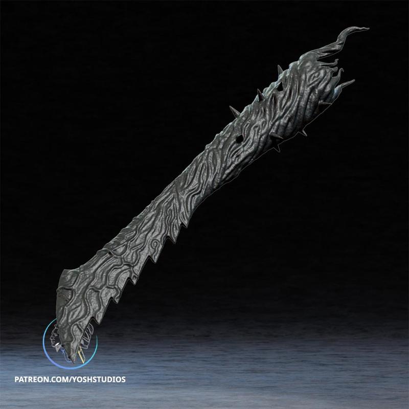 Agent Venom Symbiote Blade 3D Printer STL File
