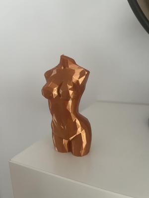 Woman nude Low Poly