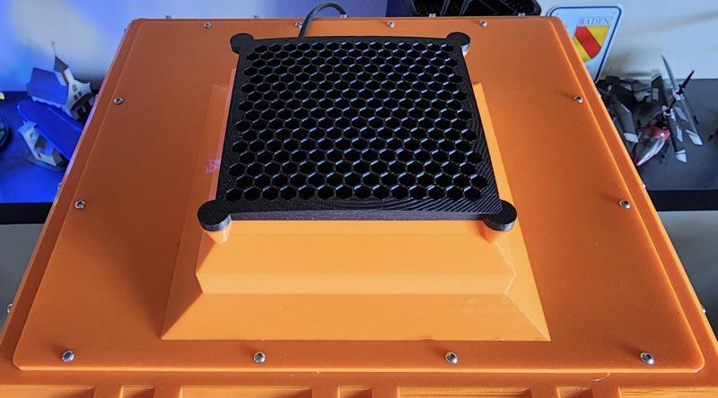 Low noise Activated Carbon and HEPA exhaust filter (with optional EnXlosure frame)