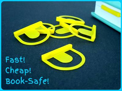 Cheap and Book-safe Bookmark