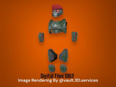 PH-9 Predator Armor and Helmet STL from Helldivers 2 - Digital STL