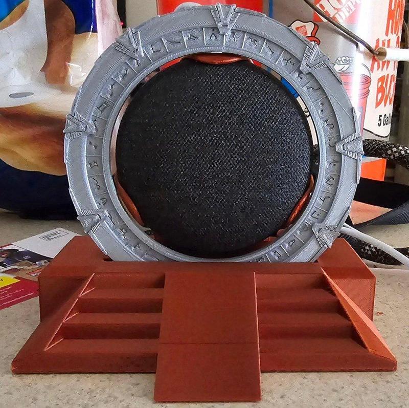 StarGate Display for Google Home Mini - Fixed