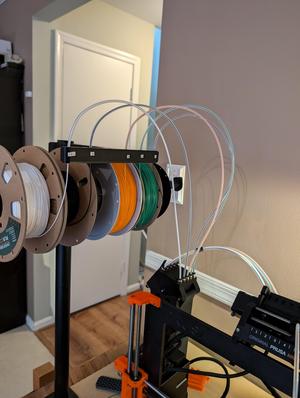 PTFE Tube Guide for VIVO Steel Multi-Roll Filament Holder