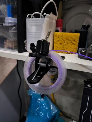 A small coil for plastic. / Маленькая катушка для пластика.