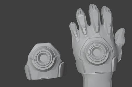 TIGRIS Glove piece - Halo Infinite