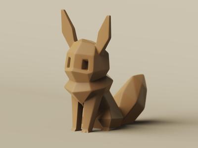 Low-poly Eevee - Remastered