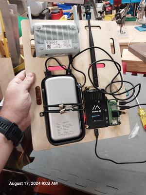 Station G2 Raspberry Pi Meshtastic Backboard