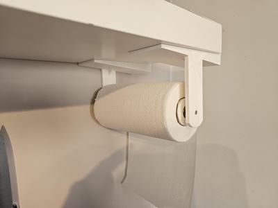 Ikea Lack Shelf Kitchen Towel Holder