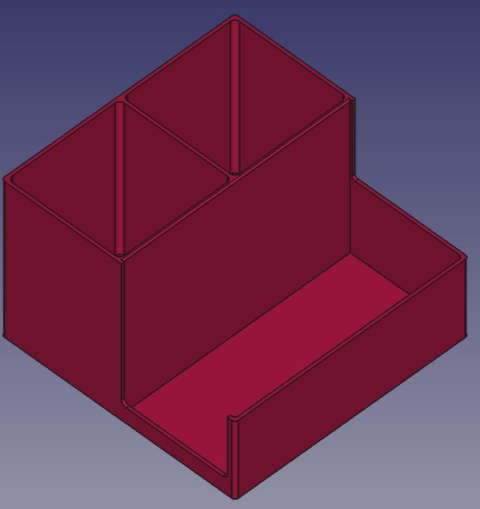 Pen holder box