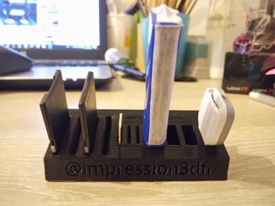 SD/ Micro SD/ USB Holder - porte carte SD/ Micro SD/ Clé Usb