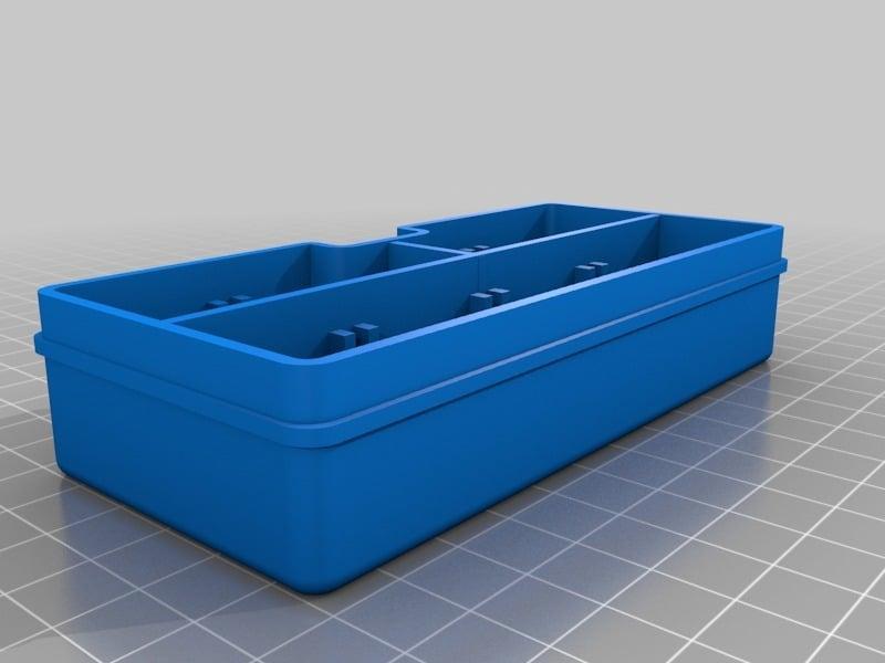 Storage Box /w Dividers and No Lid