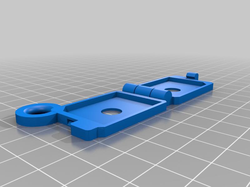 Double SD Card Wallet Keychain