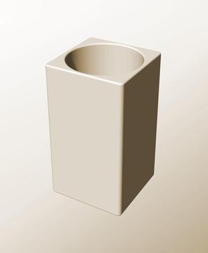 CS96-180 Modular component container for modern decor 3d printing