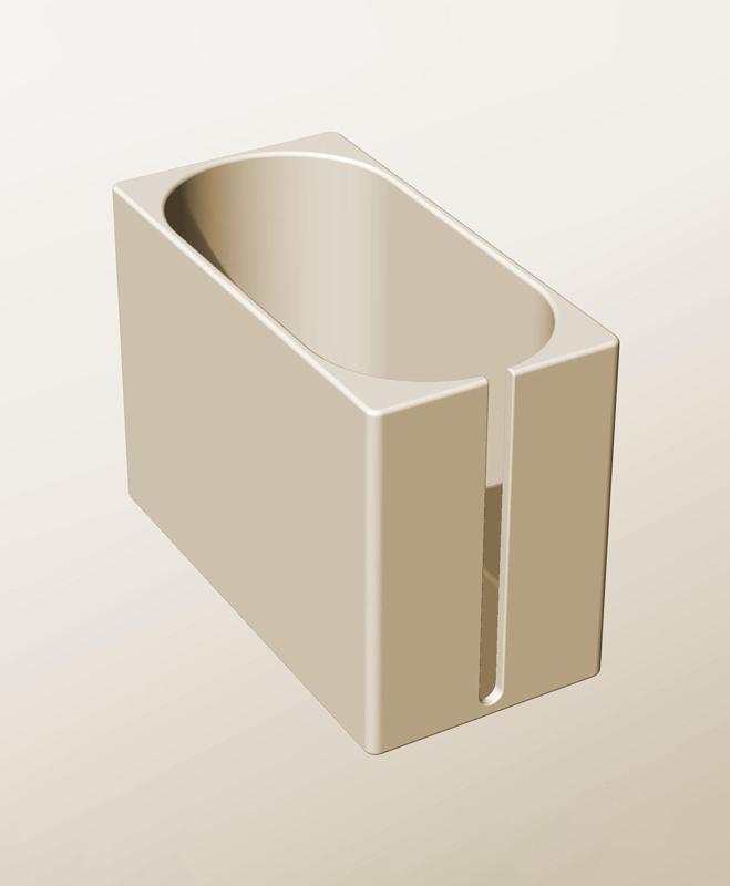 CX96-150-SS Slotted container modular stackable module bin box