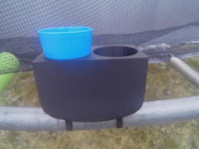 trampoline cup holder