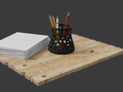 pencil stand