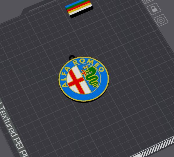 Keychain: Alfa Romeo II