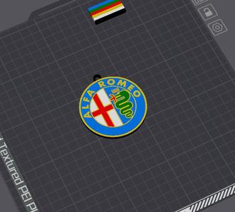 Keychain: Alfa Romeo II