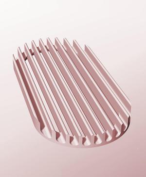 ARX68-10 Slotted Rack With Louvers - Slotted Dry Rack