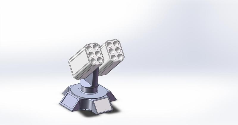 18650 Battery Storage Rack (Patriot Missile)