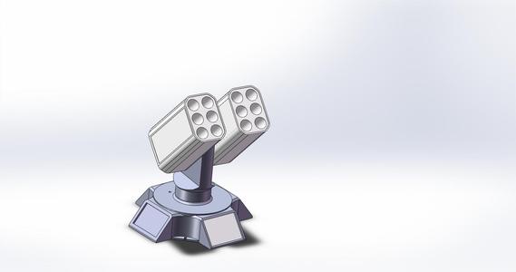 18650 Battery Storage Rack (Patriot Missile)