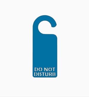 Do not disturb door hanger template