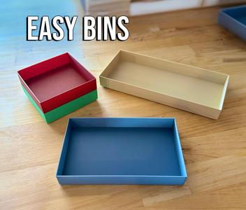 Easy Bins & Storage Trays