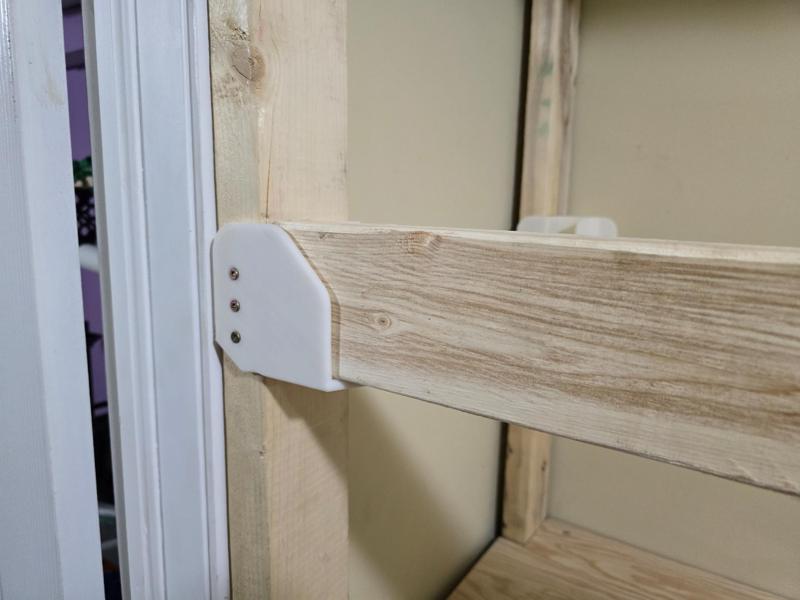 Modular Shelving Brackets for 2x4's